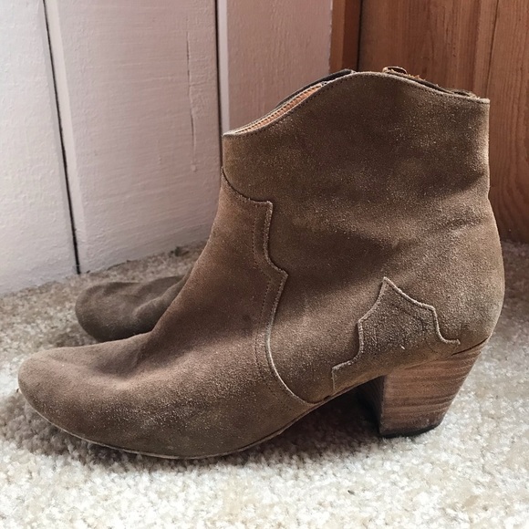 Isabel Marant Dicker boots in brown - Picture 3 of 8